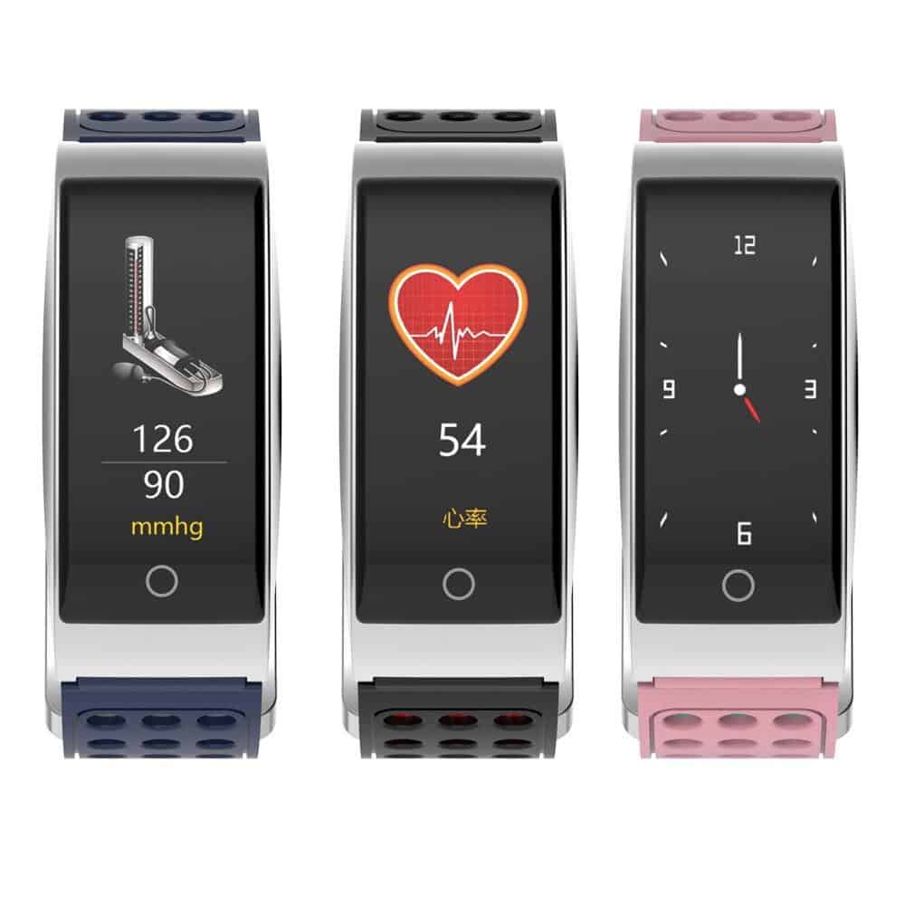 E08 men Smart Bracelet ECG PPG Blood Pressure Measurement Fitness Tracker Watch Bracelet Waterproof Heart Rate Monitor Women