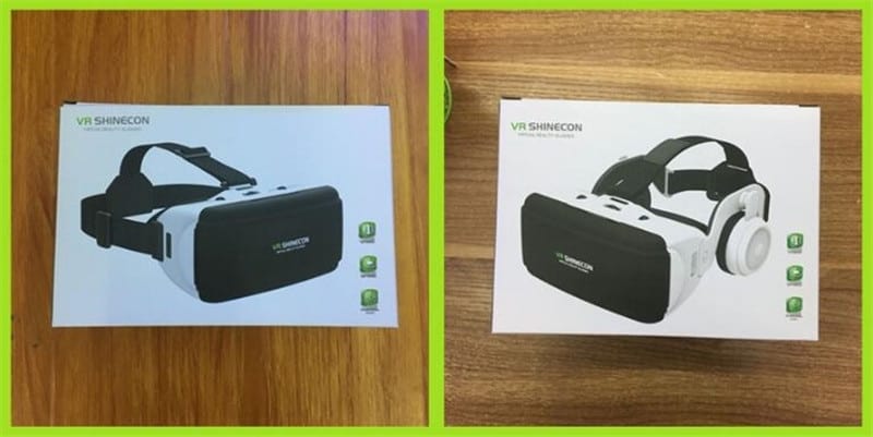 Original VR Virtual Reality 3D Glasses Box Stereo VR Google Cardboard Headset Helmet for IOS Android Smartphone,Bluetooth Rocker