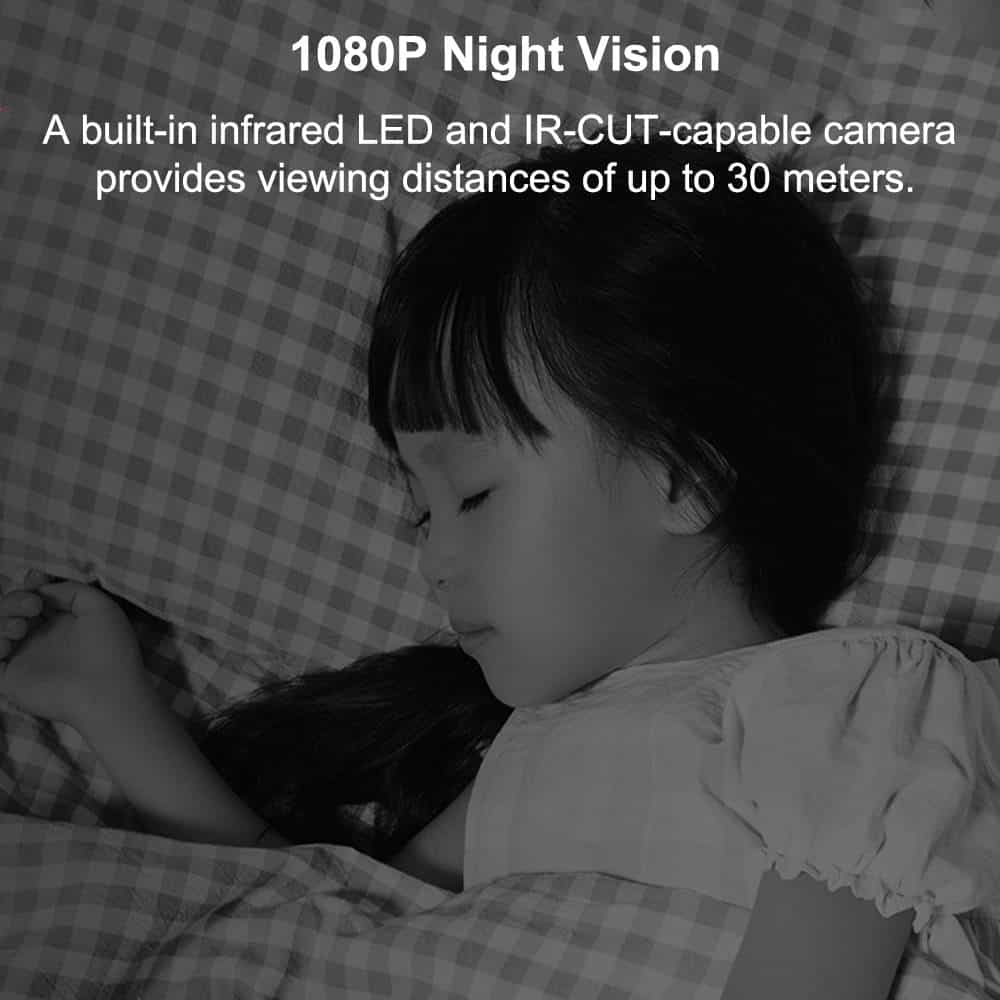 HD 1080P Wireless Cloud Wi-Fi IP Camera Smart Home Security Surveillance CCTV Network Mini Wifi Camera Night Vision Baby Monitor