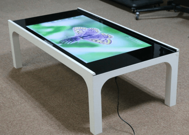 full hd touchscreen interactive coffee game table / smart touch table / restaurant office touch table