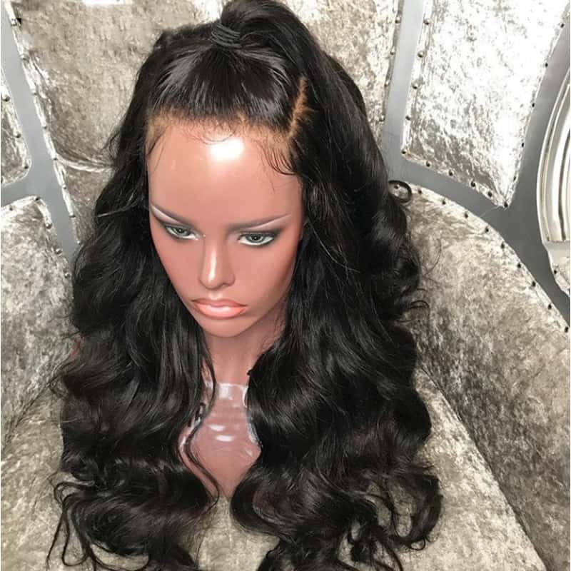 Body Wave 360 Lace Frontal Wig 250 Desnity 13x6 Lace Front Human Hair Wigs Brazilian Bob Fake Scalp Glueless Full Dolago Wig