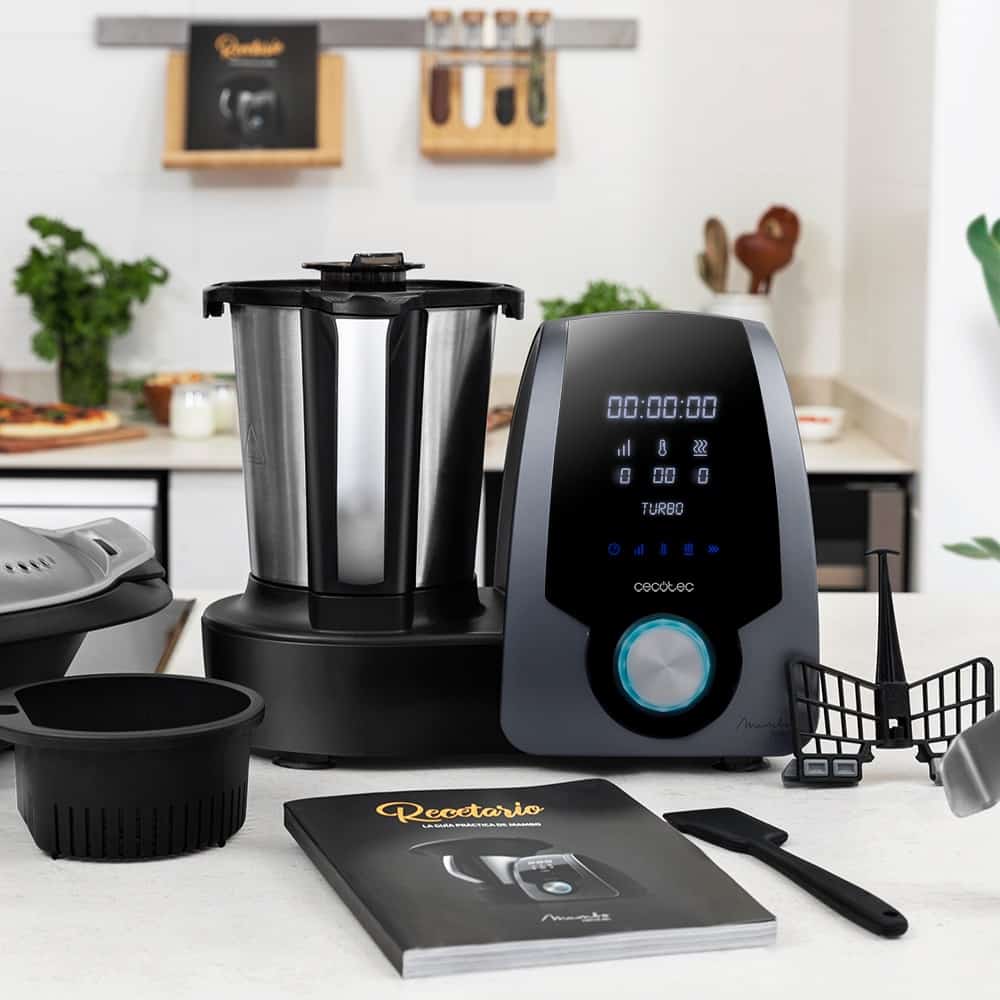 Cecotec cooking robot multifunction Mambo with exclusive spoon Mambomix, 7090 with jug waterproof-8090 with jug and scales