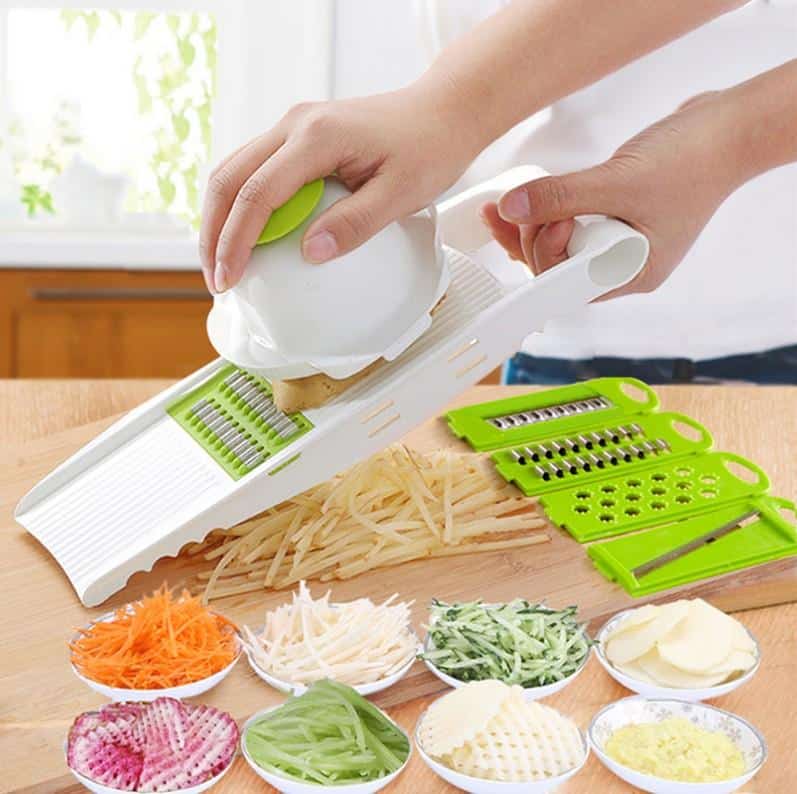 Multi-Function Vegetable Cutting Machine Kitchen Accessories Fruit And Vegetable Slicer Potato Peeler Carrot Cheese Grater
