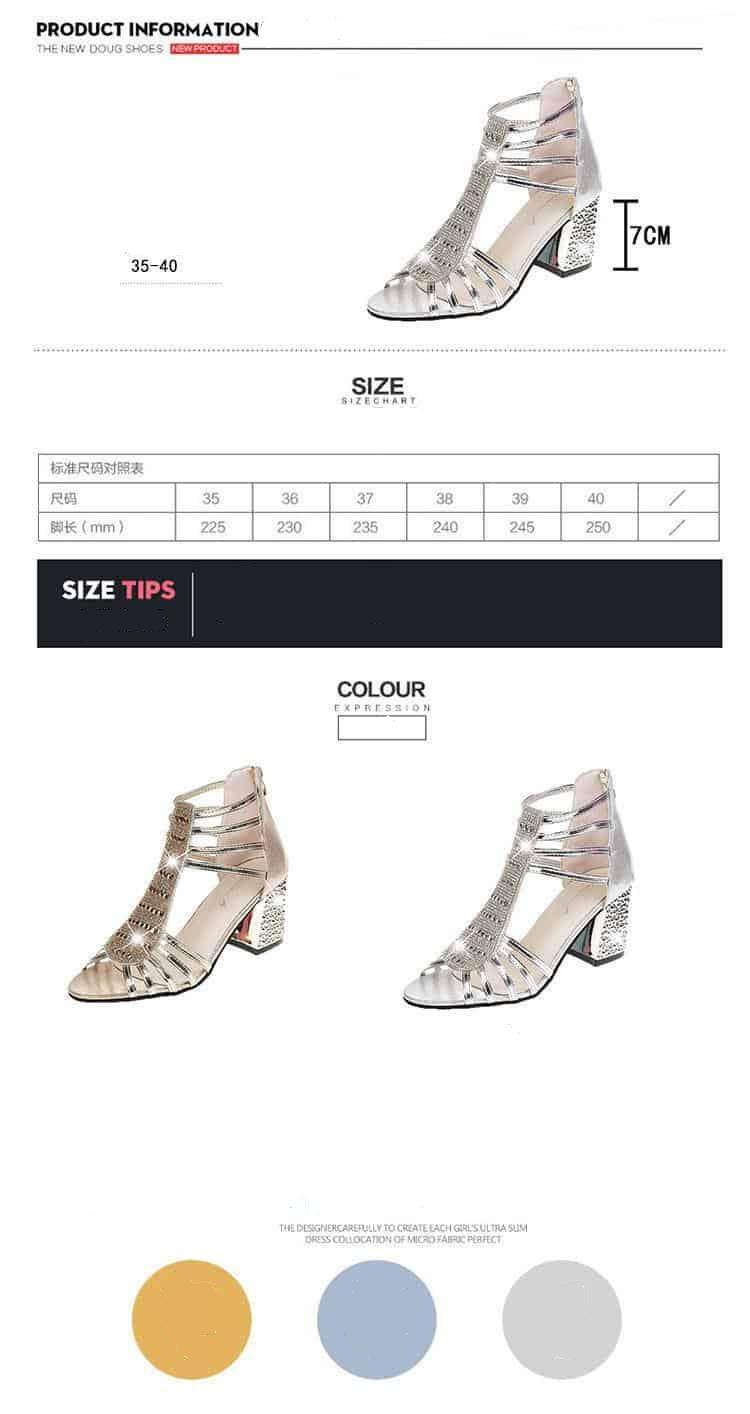 New Woman Sandals Shoes Sandalias Mujer 2020 Summer Style Wedges Pumps High Heels Slip on Bling Fashion Gladiator Shoes Women