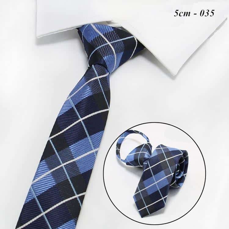 zip ties for men lazy necktie floral narrow striped ready knot zipper tie neck tie business leisure
