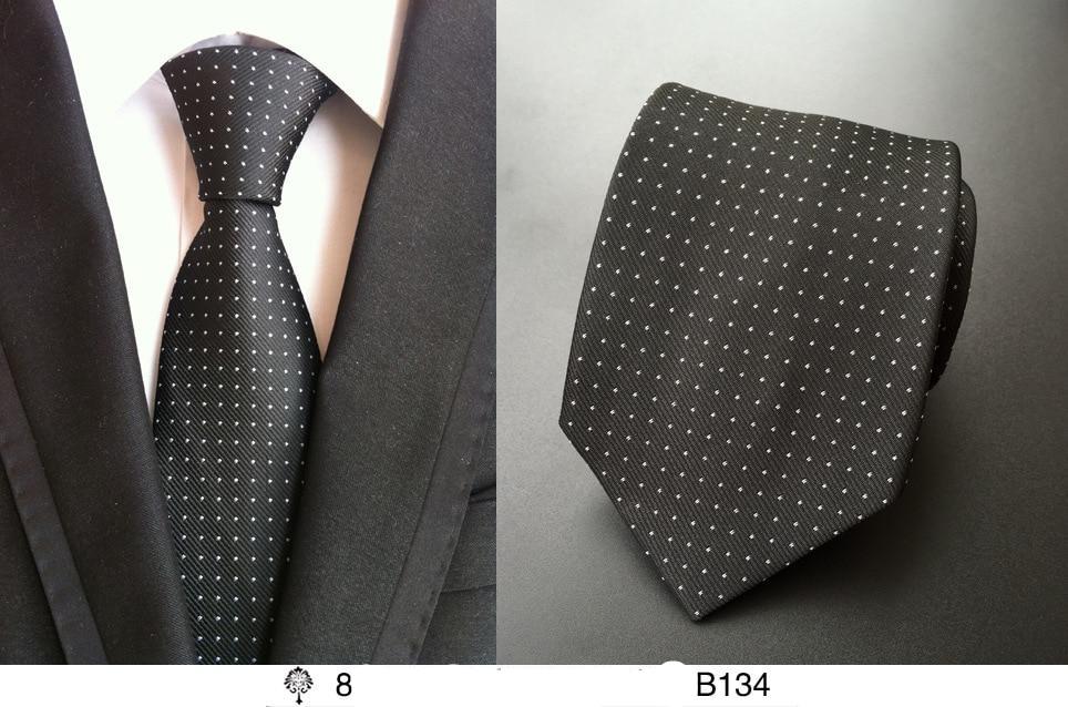 mens ties black necktie wedding party stripe ties for men polyester silk fashion tie bow tie gifts for men clothing accessories