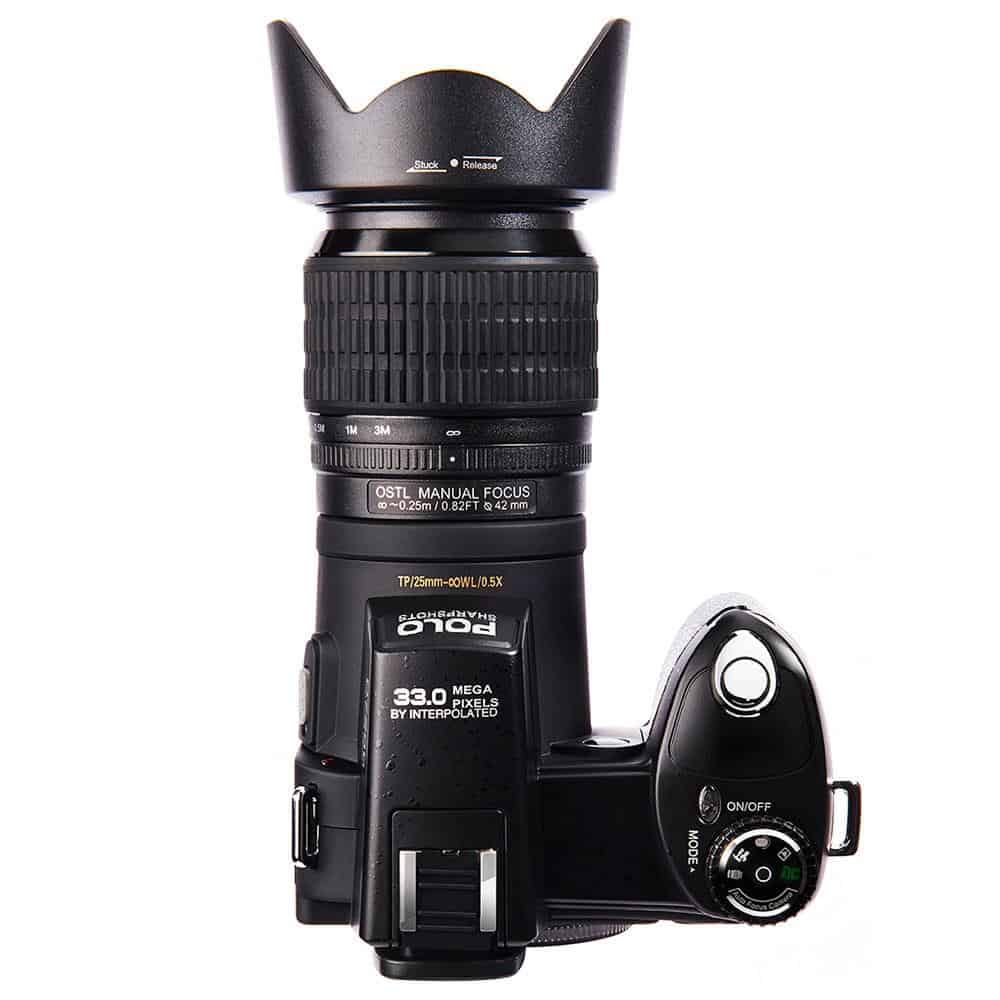 PROTAX D7100 Digital Camera 33MP FHD DSLR Half-Professional 24x Telephoto & Wide Angle Lens sets 8X Digital zoom Cameras Focus