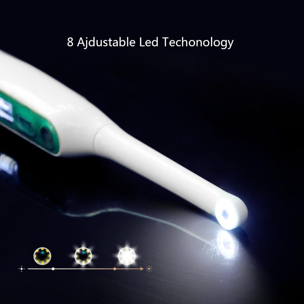 Wireless WiFi Oral Dental Endoscope HD Oral Intraoral Endoscope Camera LED Light Real-time Video Inspection Teeth Whitening Tool