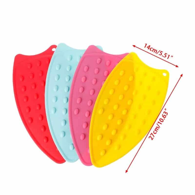 Silicone Iron Rest Pad For Ironing Board Heat Resistant Mat Dotted Bubbled