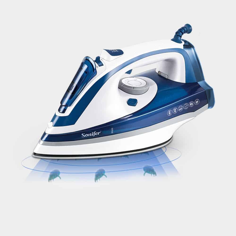 2200W Electric Iron Steam Flatiron For Clothes High Quality Multifunction Ceramic Soleplate Laundry Appliances Sonifer