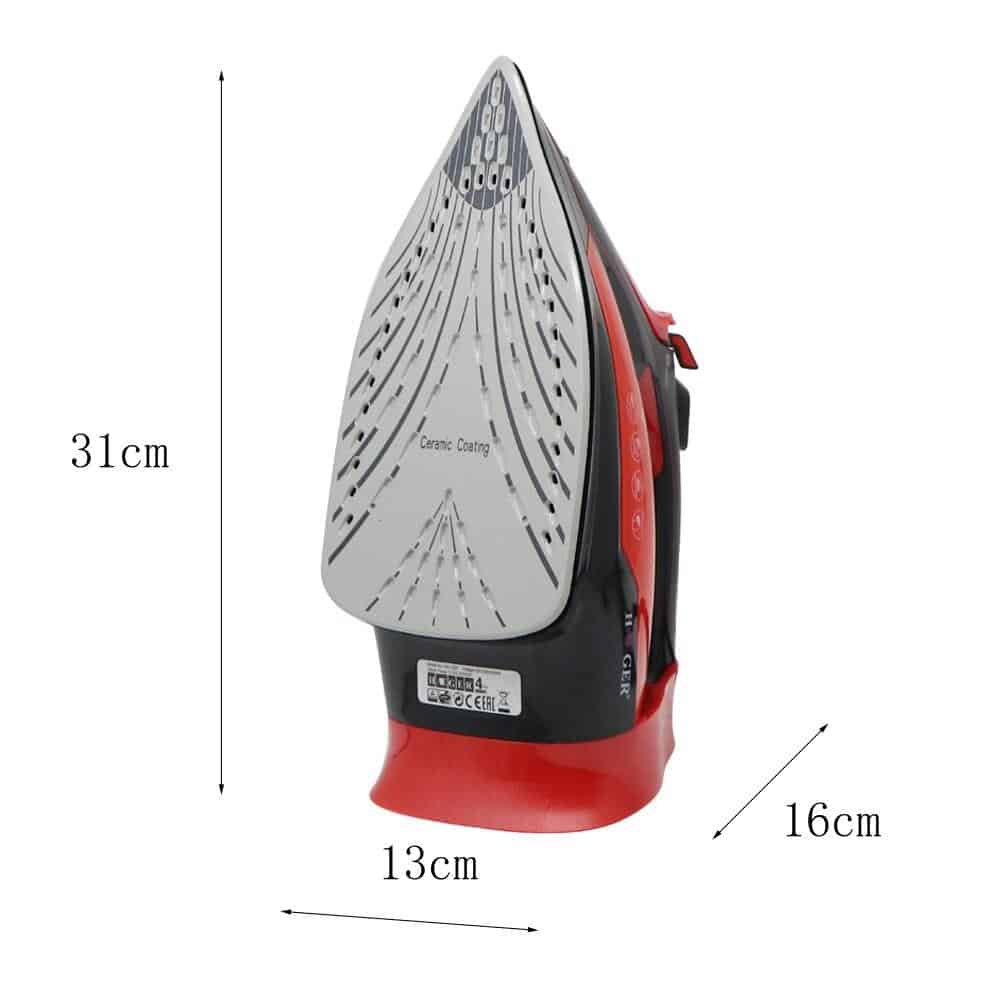 2600W Electric Garment Steamer Steam Iron For Clothes For Household Steam Generator Road Irons Ironing Ceramic Soleplate