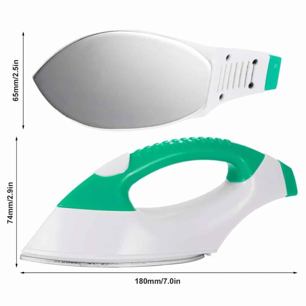 Mini Portable Electric Steam Iron Dustproof Household Flatiron Travel Temperature Control Electric Iron For Clothes