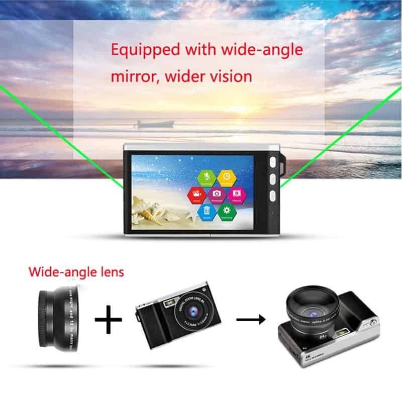 4.0 inch Digital Camera Full HD 1080P 24MP 8X Zoom Touch screen Digital Camera Video Recorder High Quality Touch screen camera