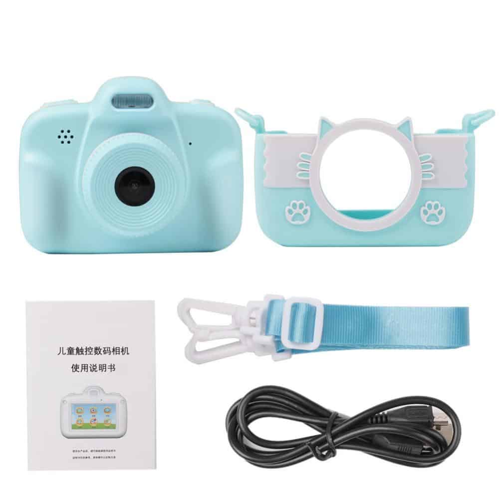 18MP Mini Kids Camera Full HD Digital Camera With Silicone Case 3.0'' LCD Screen Display Children Toys Camera For Christmas Gift