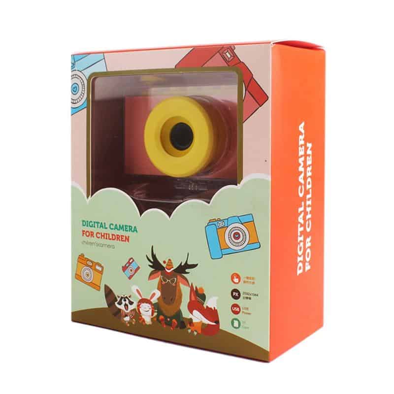 HitTime 8.0MP Digital Camera Waterproof 2'' Mini Cartoon Photo Camera HD 1080P Toddler Toy Cameras Cute Children Birthday Gifts