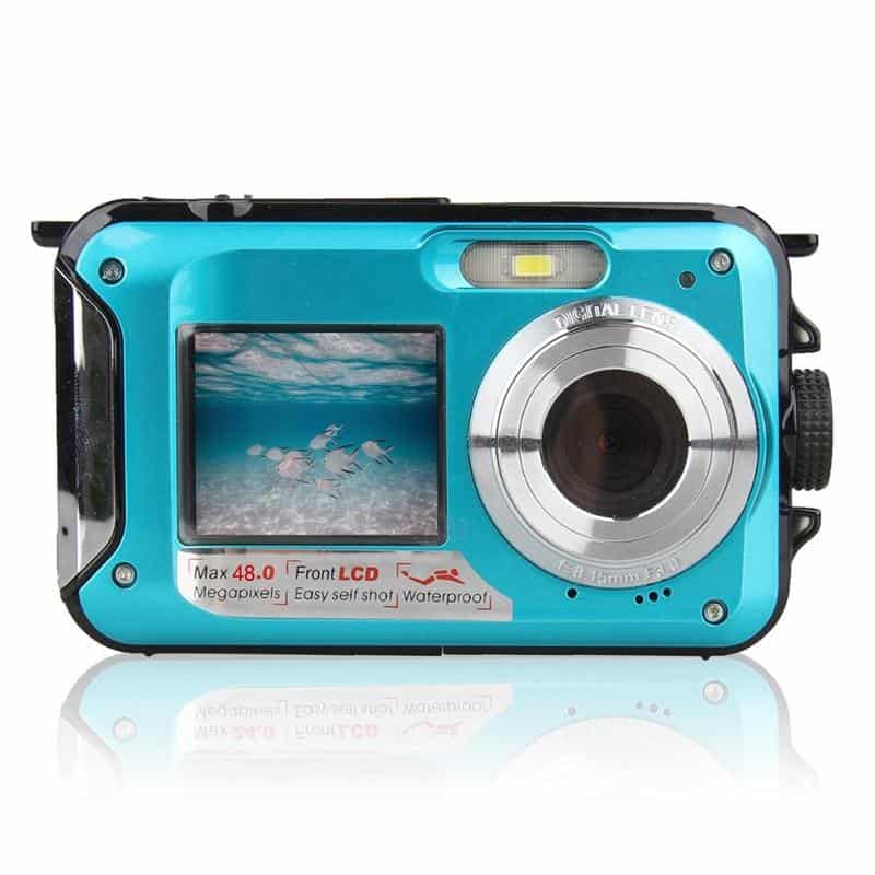 48MP Underwater Waterproof Digital Camera Dual Screen Video Camcorder Point and Shoots Digital Camera JHP-Best