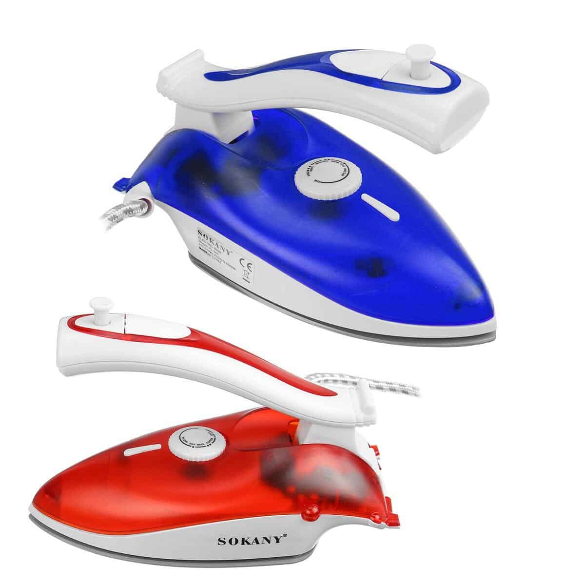 1000W Electric Iron Portable Steam Iron 5 Speed Adjustment Clothes Ironing Steamer for Home Travel Spray Generator EU Plug