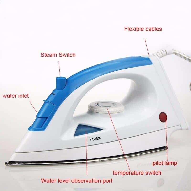 Electric Steam Iron 220v Clothes Irons Iron for Ironing Stainless Steel soldering Irons Steam Clothes Steamer Anti-calc