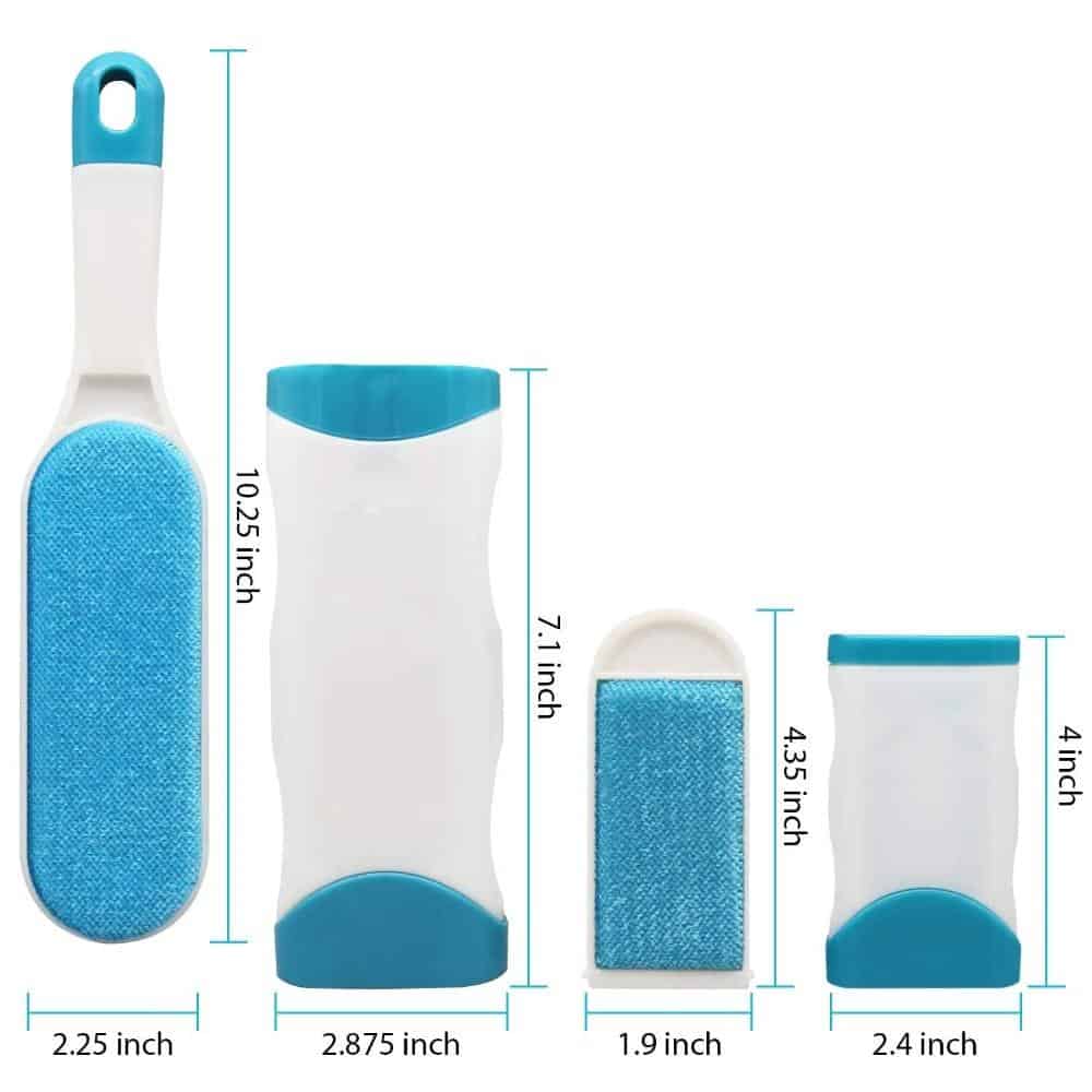 Dropshipping Pet Hair Remover Brush Fur And Lint Removal Brush with Self-Cleaning Base Cleaning Slicker Brush for Dogs Cats