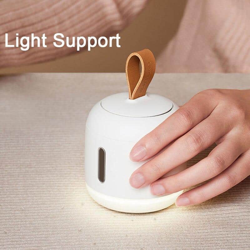 New 2 Levels Adjustable Hair Ball Trimmer with LED Light USB Charging Electric Lint Remover for Quilt Clothes Cleaning Tools