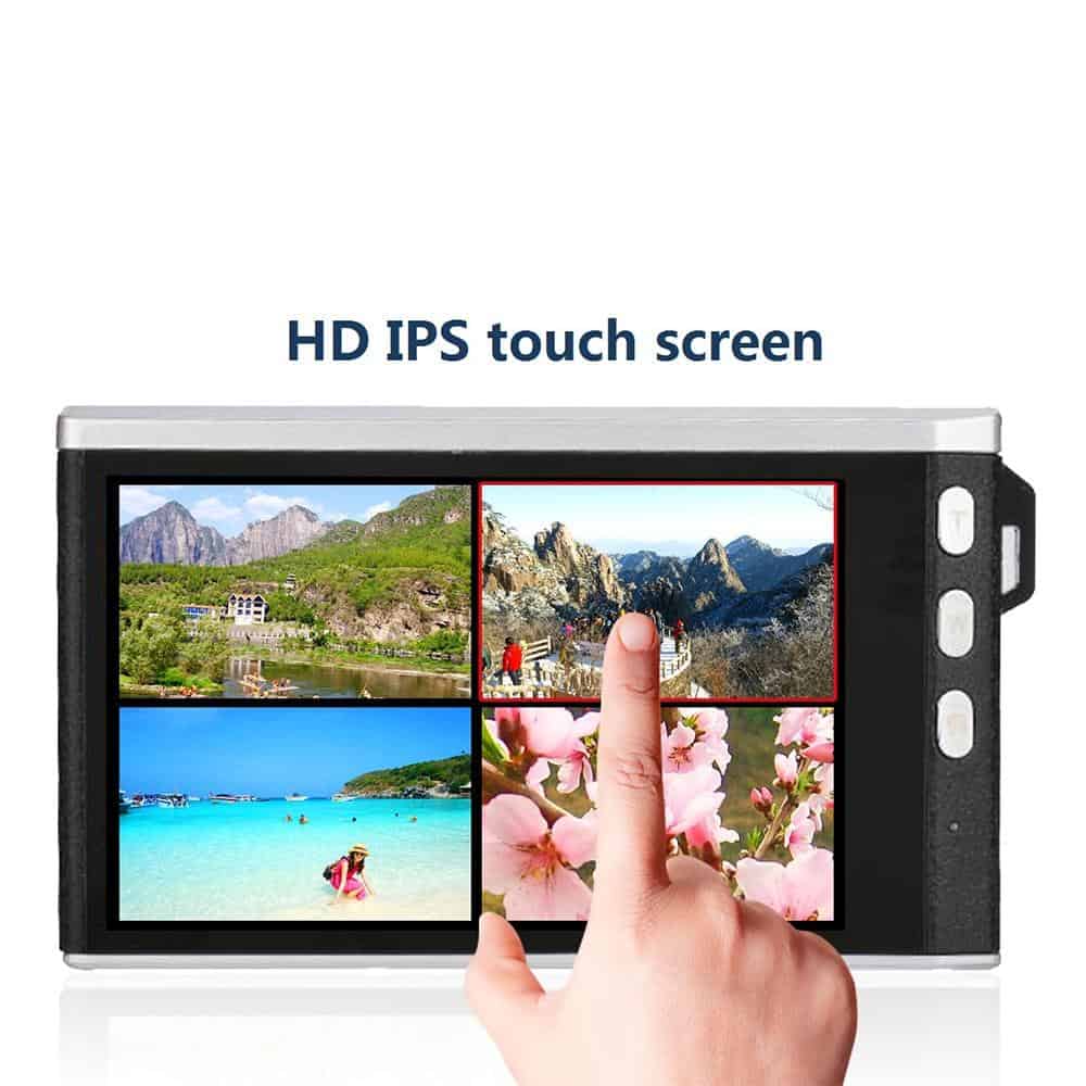 4 Inch Ultra High Definition 24 Million Pixel 1080P 12X Optical Zoom Micro Single Camera IPS Touch Screen SLR Camer