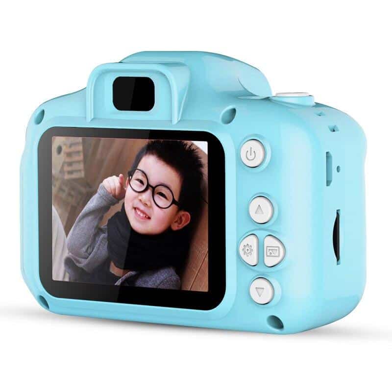 Rechargeable Kids Mini Digital Camera 2.0 Inch HD Screen 2mega Pixels 1080P Projection Video Camera Gift for Children Kids Toy