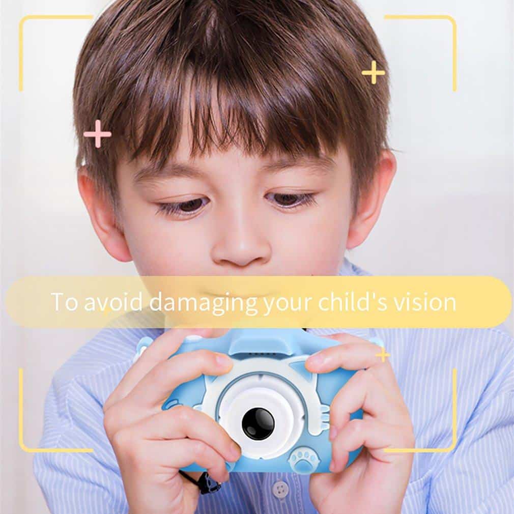 2.0 inch Screen Kids Camera Mini Digital 12MP Photo Children Camera with 600 mAh Polymer Lithium Battery Toys Gift