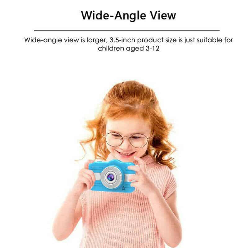 Multi-language 3.5inch HD 1080P Kids Children Digital Camera Rechargeable Mini Camera Video Anti-fall Camcorder