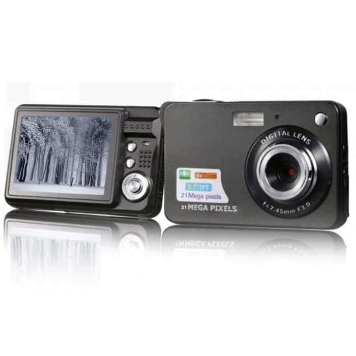 2.7 Inch Ultra-thin 21MP HD Digital Camera Students Digital Cameras Birthday Gift for Kids Friends AS99