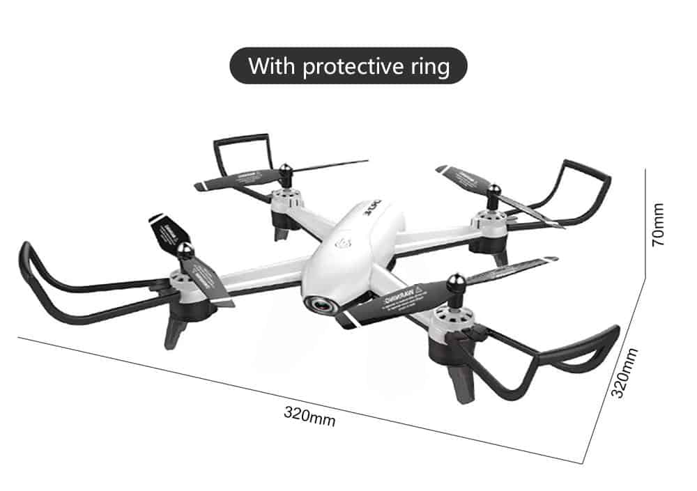 HGIYI SG106 RC Drone 1080P 4K HD Dual Camera Optical Flow Positioning WiFi FPV Aerial Video Drone Quadcopter Helicopter Aircraft