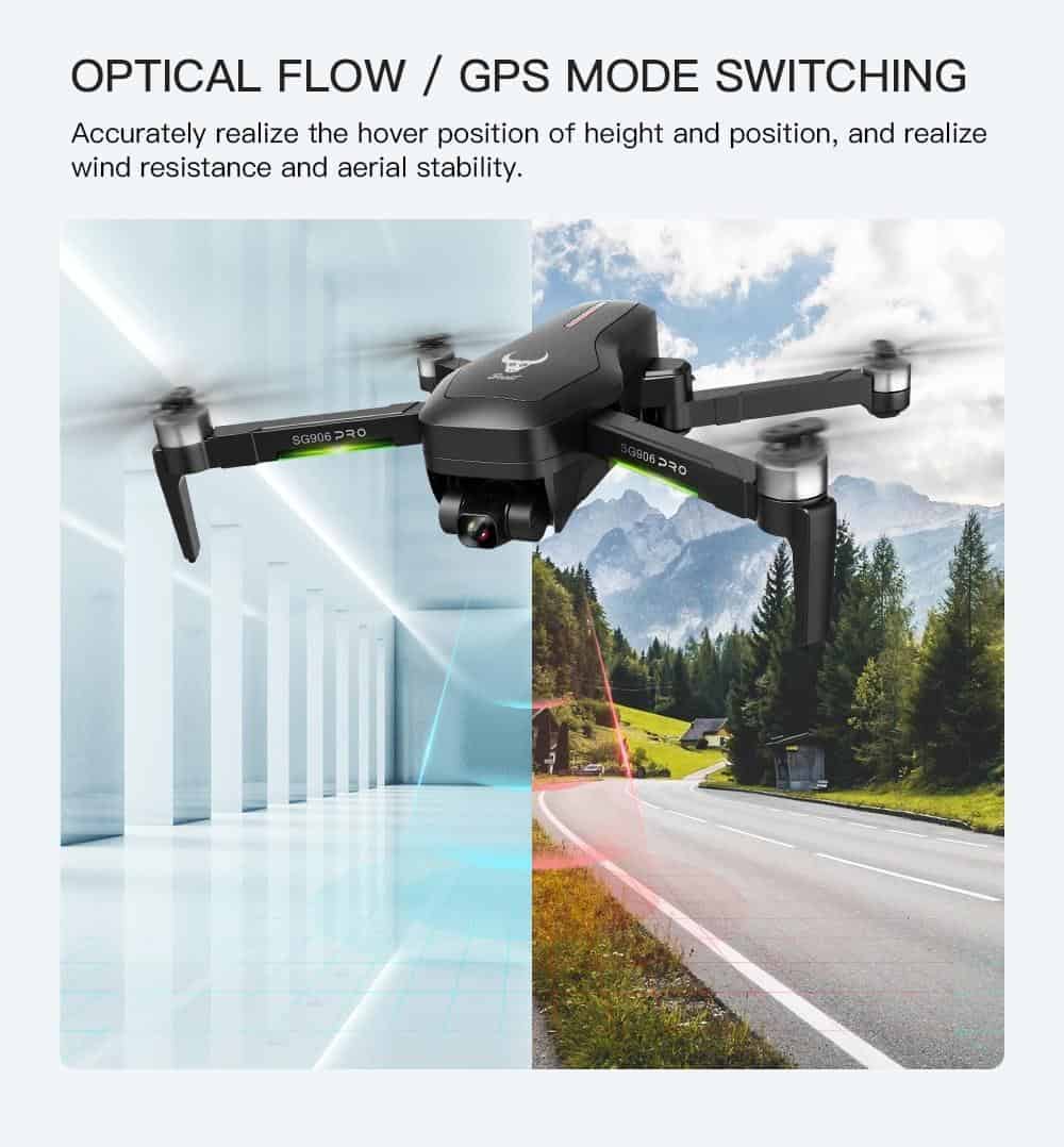 SG906 Pro Drone GPS 4K HD Two-Axis Anti-Shake Stable Gimbal Camera 5G WIFI Brushless SD Card Drones Professional RC Quadcopter
