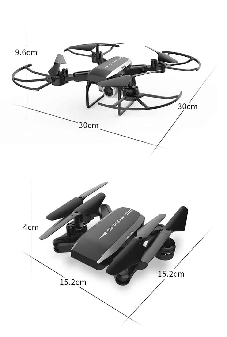 KY606D 4K Drone With Camera HD Drone Optical Flow Positioning Quadrocopter Altitude Hold FPV Quadcopters Folding RC Helicopter