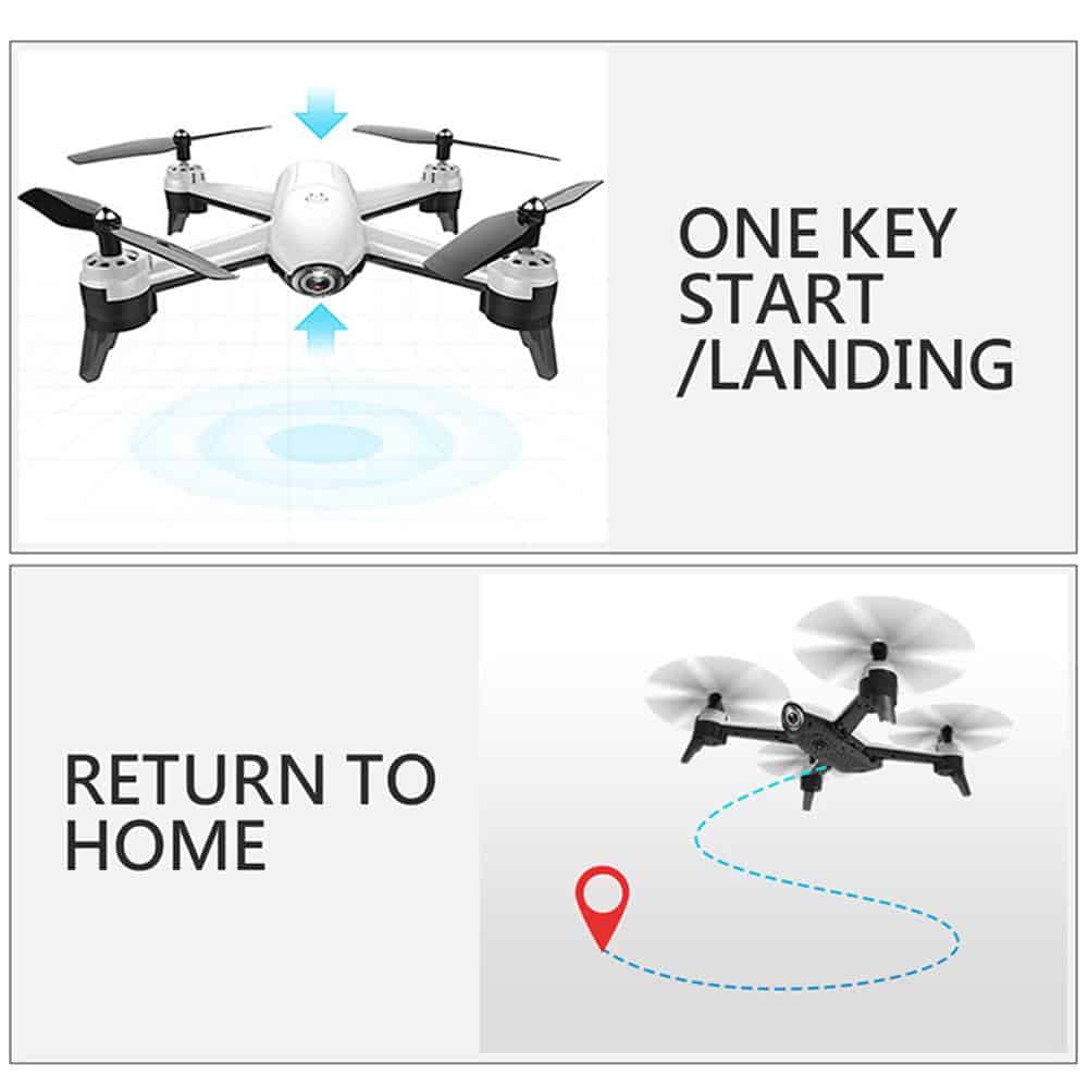 SG106 RC Drone Optical Flow 4K 1080P HD Dual Camer Gesture Photos Video Altitude Hold WiFi FPV Selfie RC Quadcopter Toys for Kid