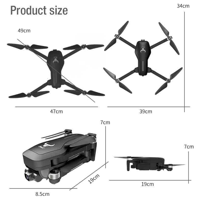 Best GPS Drone With 4K Camer 2-axis Anti-shake Self-stabilizing Gimbal HD 5G WIFI FPV Brushless Quadcopter Support TF Card