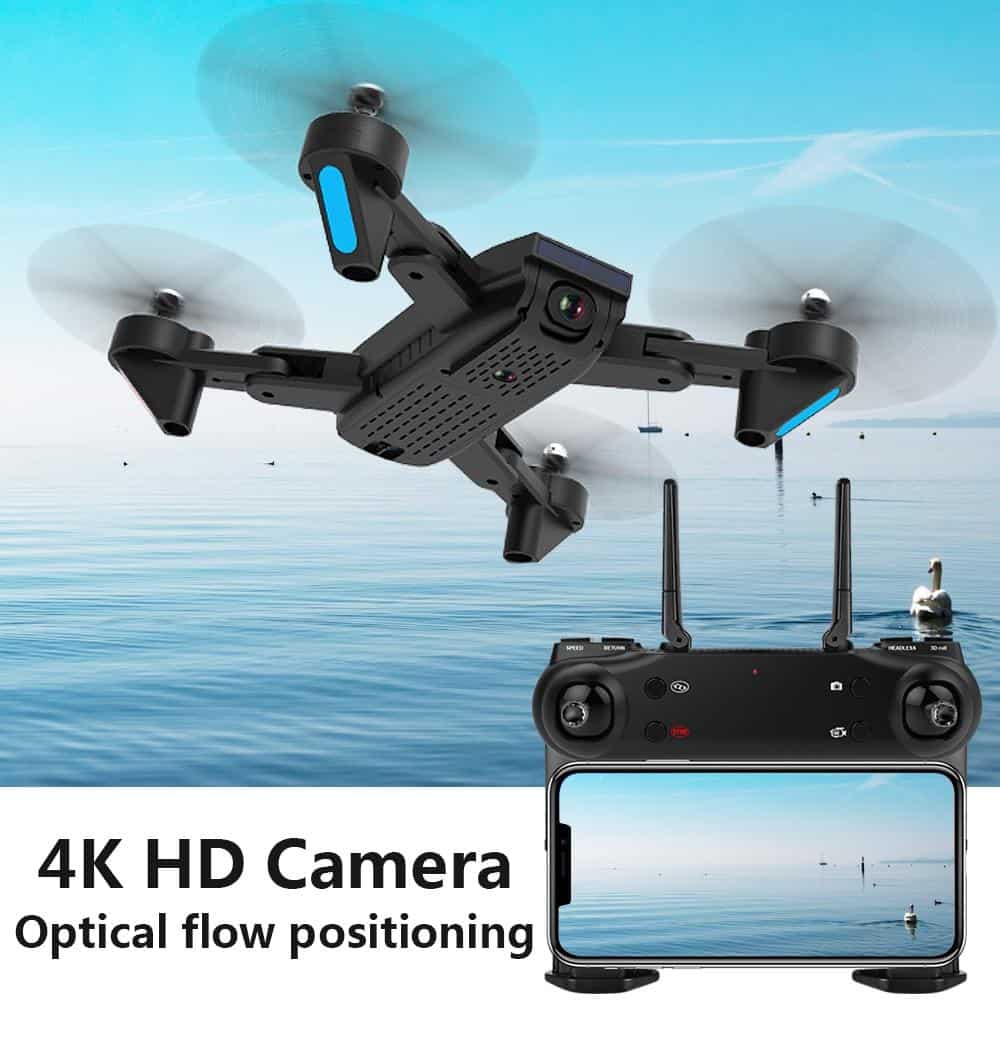 Profession 4k Drone HD Dual Camera Wifi Transmission Fpv Optical Flow Stable Height Quadcopter Rc Helicopter Drone Camera Dron