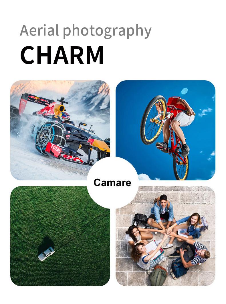 S161RC Drone 4K with Camera HD WIFI FPV 2.4GHZ Quadcopter drones Gesture photo Control Rc Dron Mini quadcopters Optical Flow