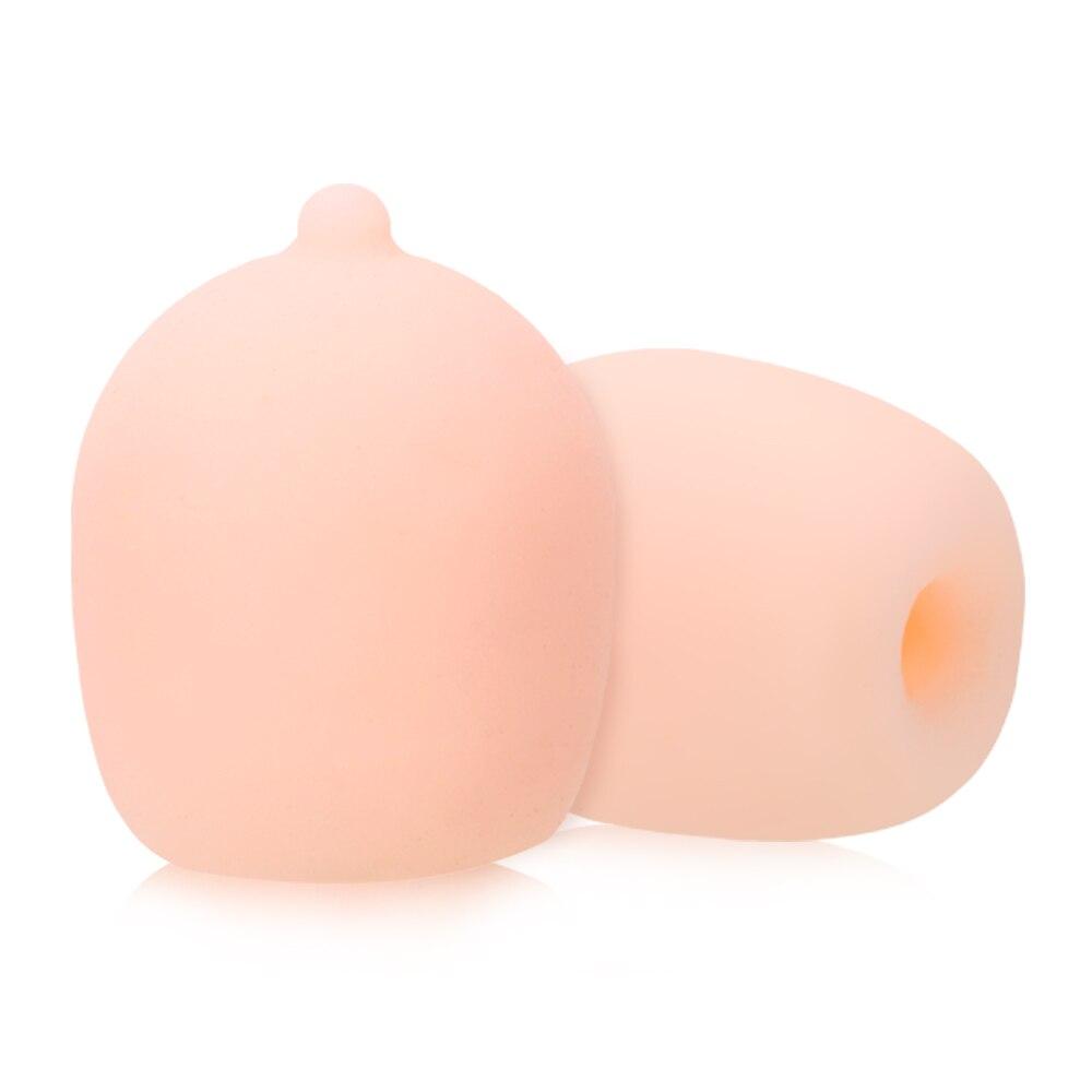 Reusable Cock Ring Soft Head Attachment Ball Penis Extender Beads Normal Condom For Penis Enlargement Adult Sex Toy