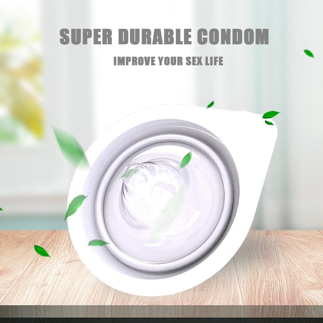 OLO Waterborne Polyurethane Condoms Lasting Lubricated Condom Ultra-thin Large Oil Penis Condom Safer Contraception For Men