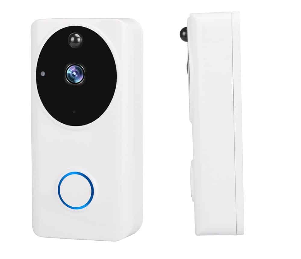 Tuya Smart life Home Wireless doorbell WIFI video door phone night vision camera talkback intercom audio recorder PIR Motion