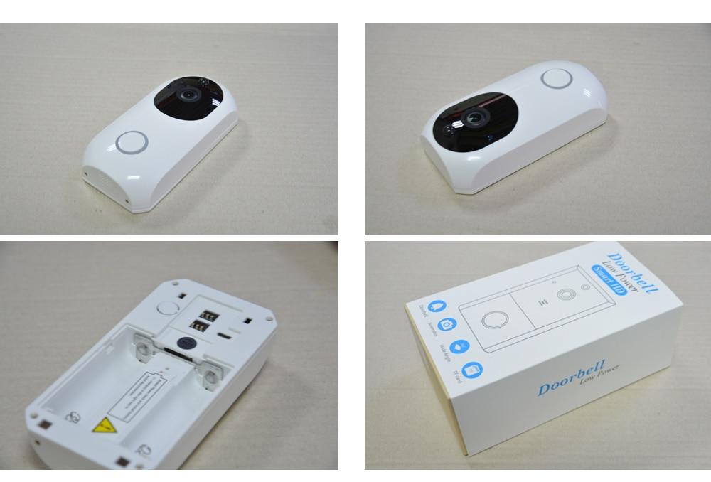 Tuya Smart life Home Wireless doorbell WIFI video door phone night vision camera talkback intercom audio recorder PIR Motion