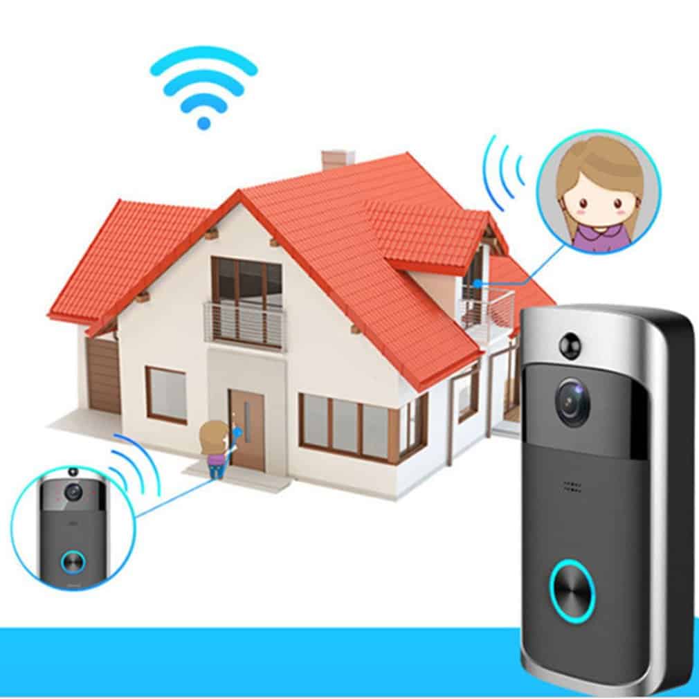 Wifi smart video doorbell Wireless WiFi Video Doorbell Smart Phone Door Ring Intercom Camera Security Bell