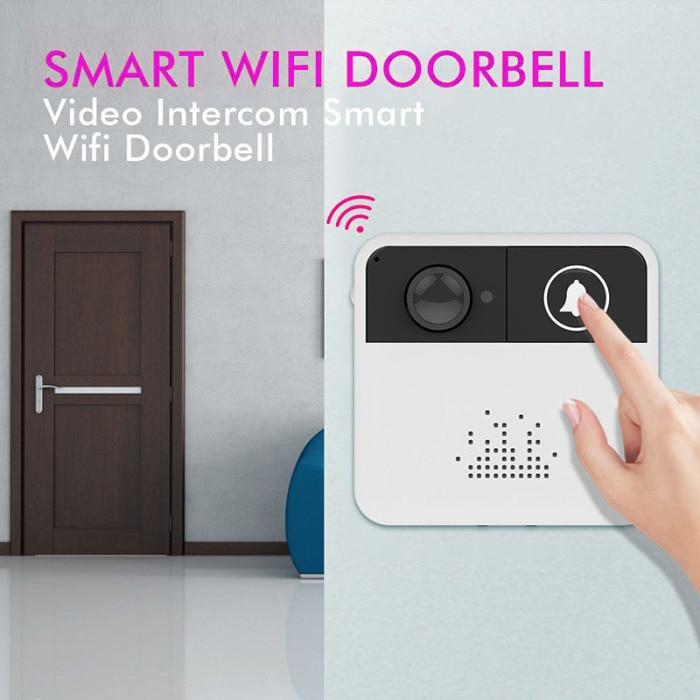 Wireless WiFi Smart Remote Video Door Camera Phone Doorbell Intercom IR Security Bell AS99