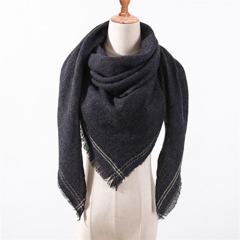 Designer 2020 Winter Triangle Scarf For Women luxury Brand palid Shawl Cashmere Scarves warm neck Blanket lady bandana pashmina
