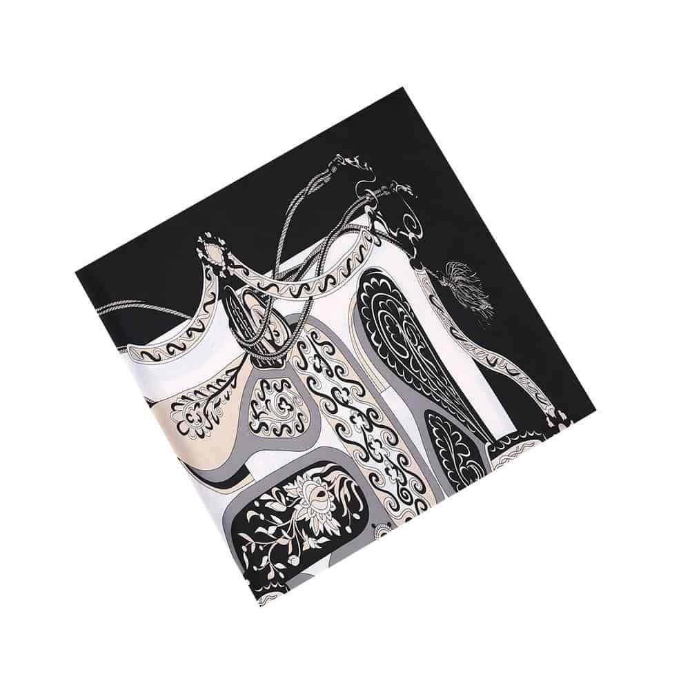 2020 New Belt Paisley Square Scarf Luxury Brand 100% Twill Silk Scarf Woman Bandanna Kerchief Shawl Scarves For Lady