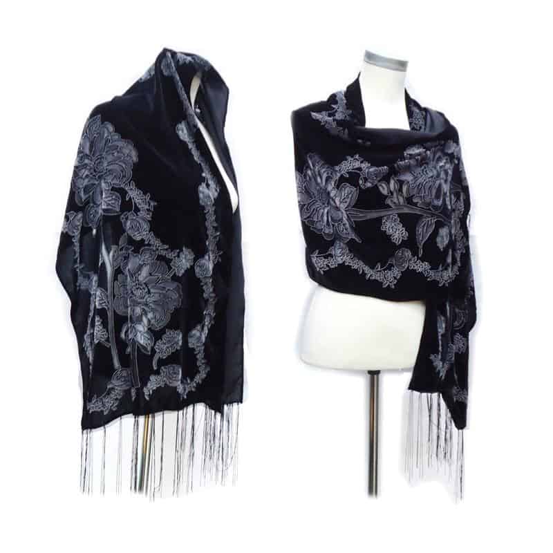 2020 Luxury Brand Women Scarf Silk Velvet Scarves Shawls Lady Wraps Soft Pashimina Female Designer beach stole bandana