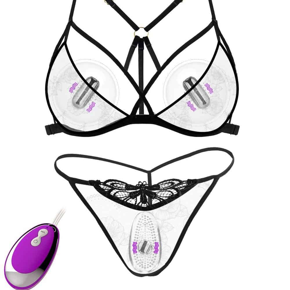 20 Modes Nipple Stimulation Licking Multi-Function Vibrator Breast Enlargement Masturbator Chest Massage Sex Toys for Women