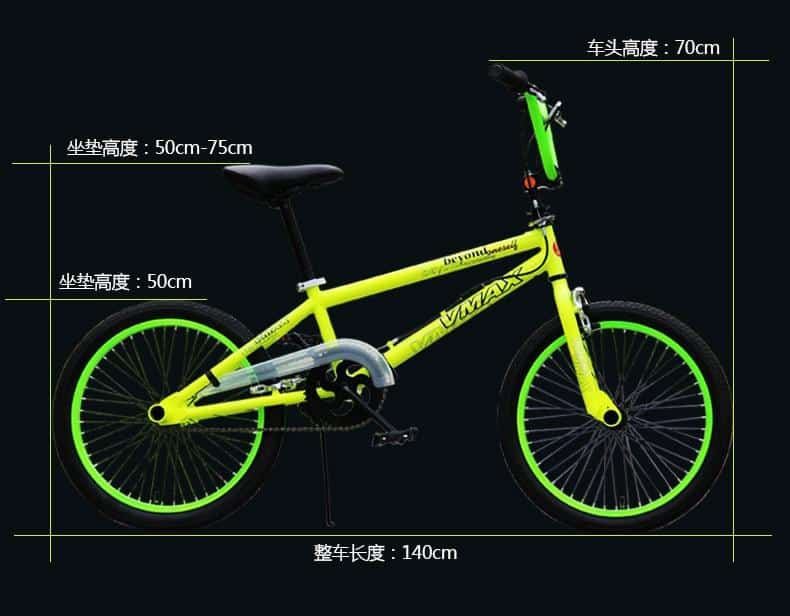 New Brand BMX Bike 20 inch Wheel Carbon Steel Wheel Extreme Fancy Stunt Bicycle Street Performance Bicicleta