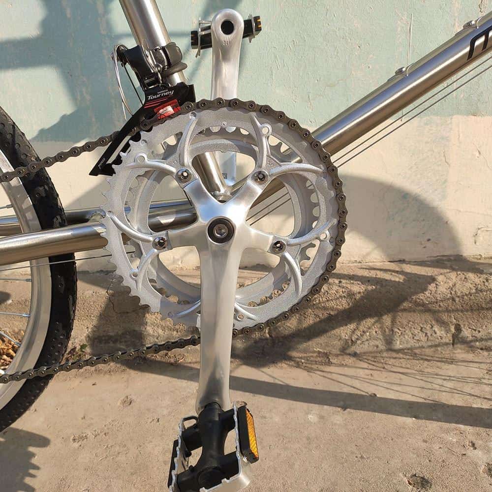 20 Inch Bike 14 Speeds Road Bicycle Freewheel Steel Frame Mini BMX City Cycling Double V Brake 451 Wheelset Accessories