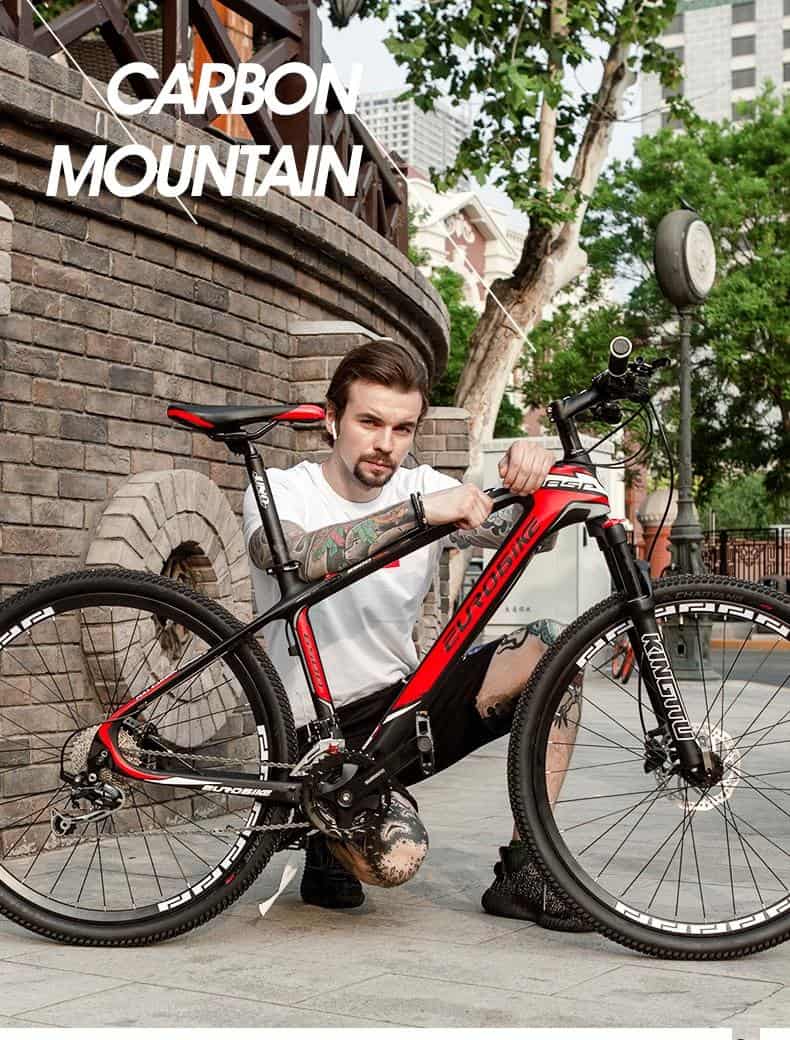 X-front Mountain Bicycle Carbon Fiber Frame 26/27.5 inch Wheel 27/30 Speed Hydraulic Disc Brake MTB Bicicleta Downhill Bike