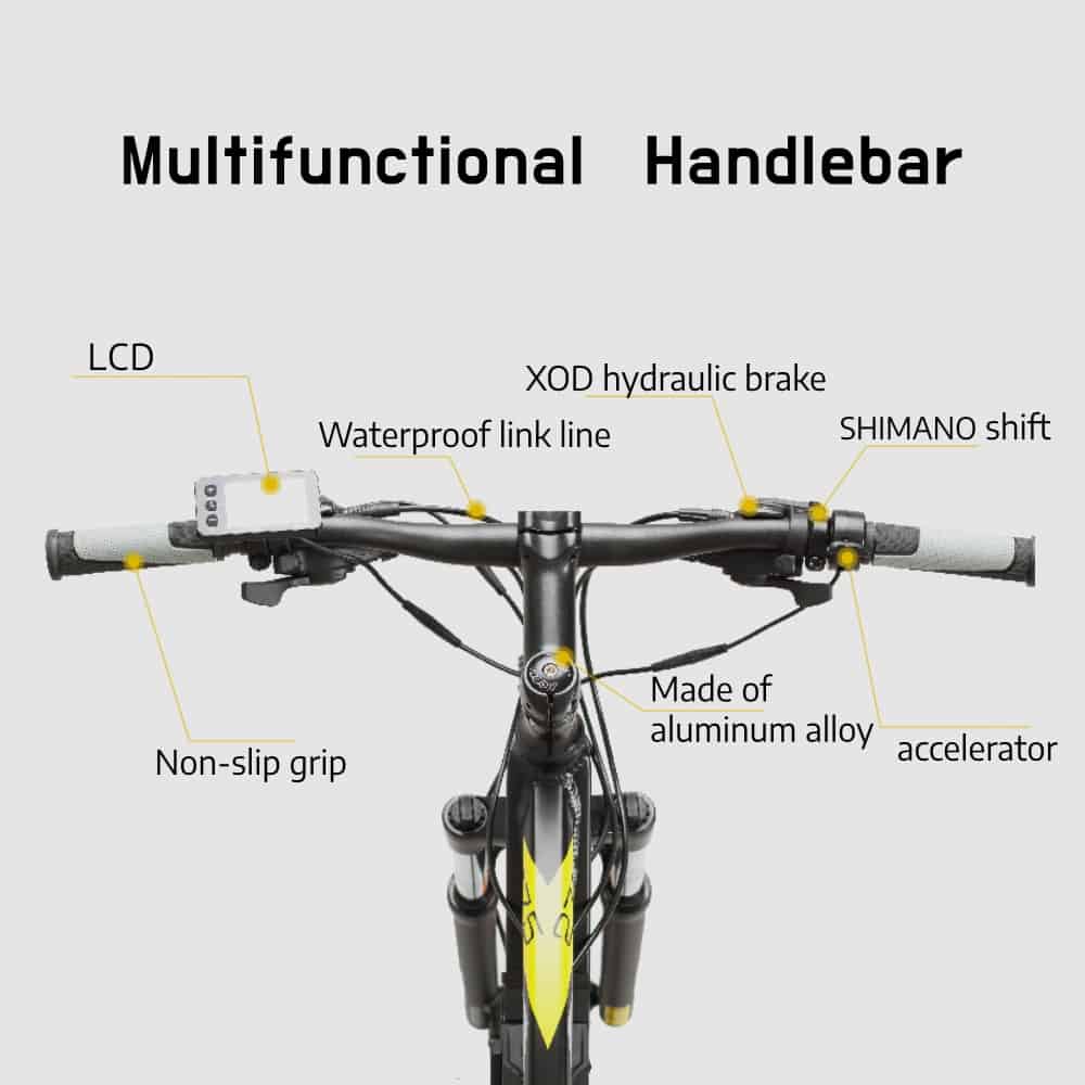 Electric Road Bicycle 48v 400w Motor 13ah Lithium Battery Mountain Snow Beach Bike Adult Travel Women City Ebike Hot Selling